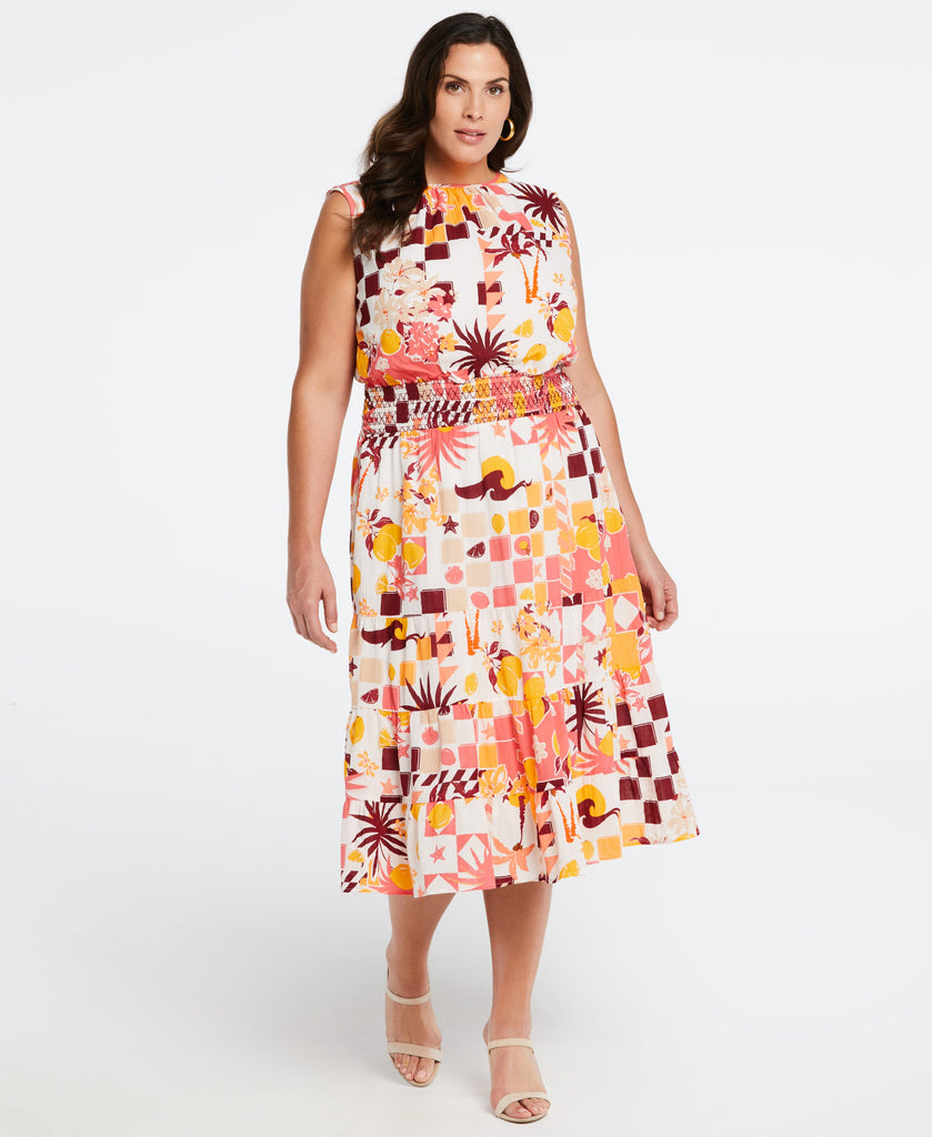 100 cotton dresses cheap plus size