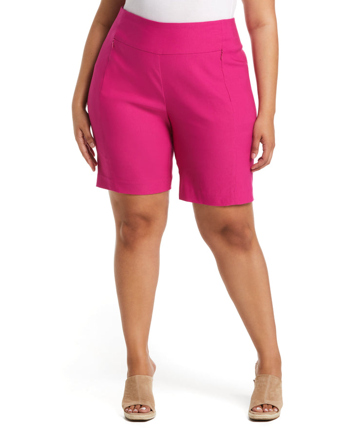Plus size womens pull on shorts on sale