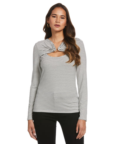 Drape O-Ring Top (Snow White) 