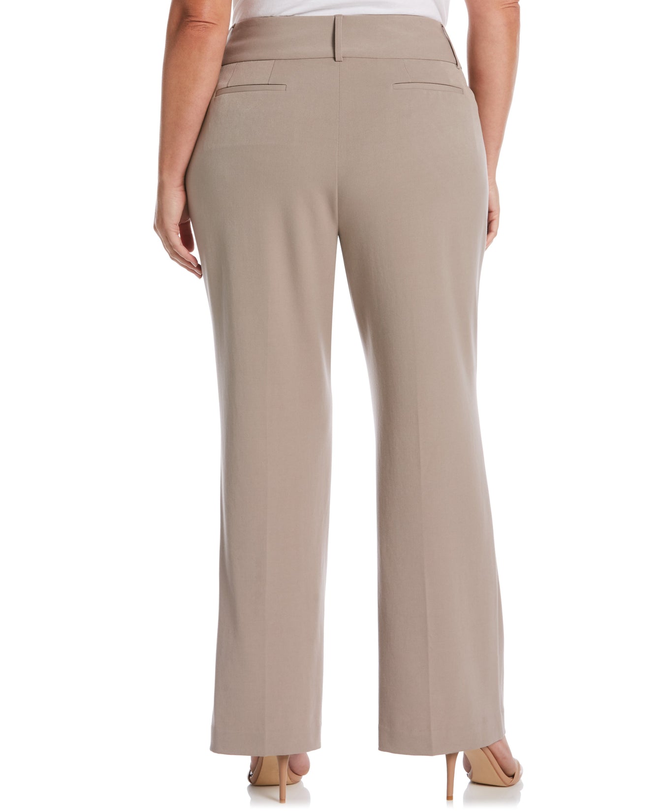 Gabardine Bootcut Pant Curvy Fit Plus Sizes Rafaella