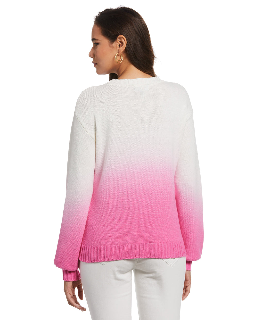 Women's Modern Fit Ombre Pullover Sweater | Rafaella
