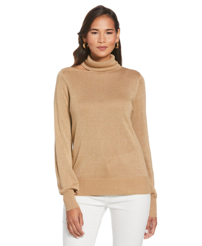 Rib Trim Cut Out Sweater (Gold) 
