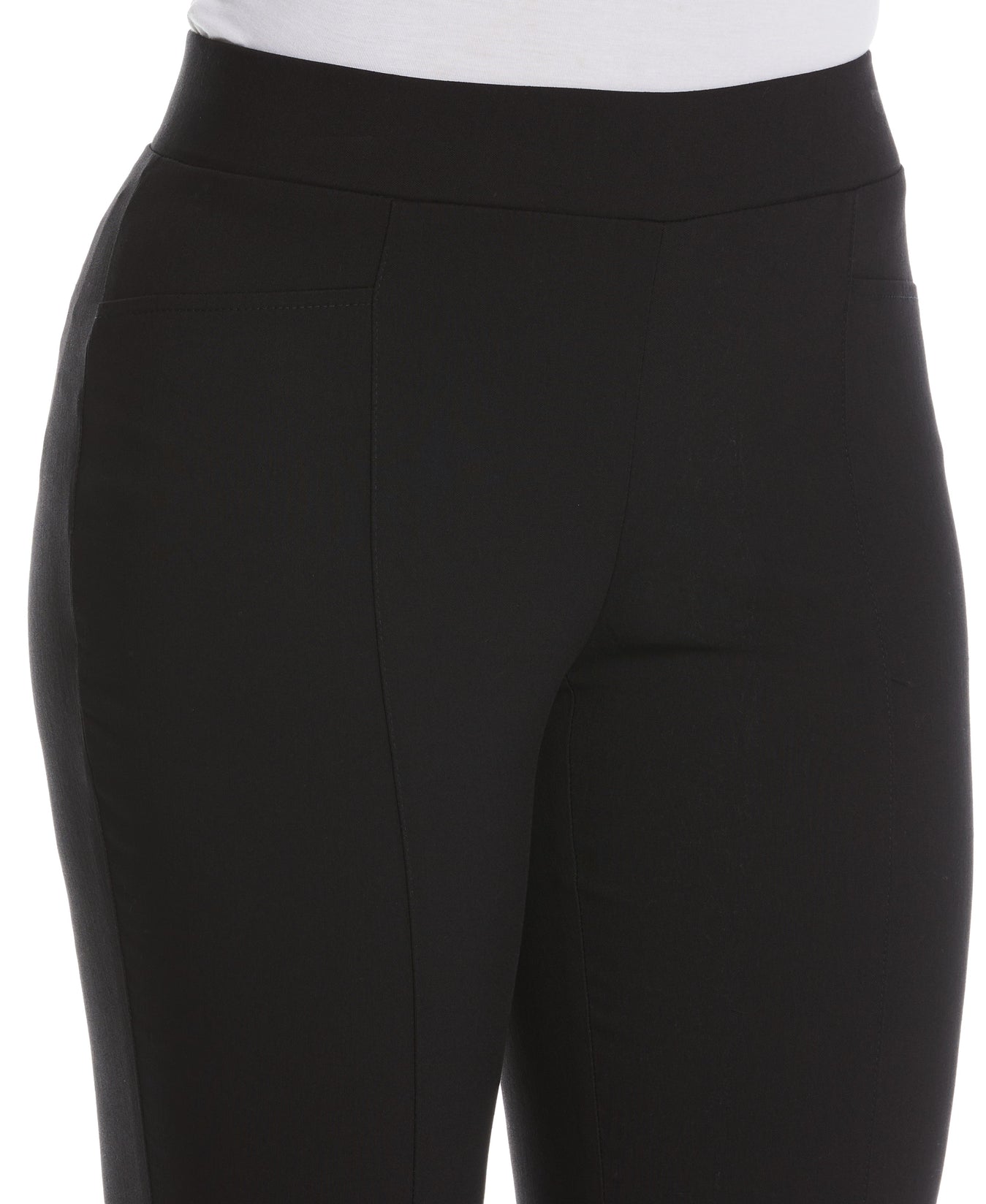 Stretch Slim Leg Front Seam Pant - Comfort Fit | Rafaella